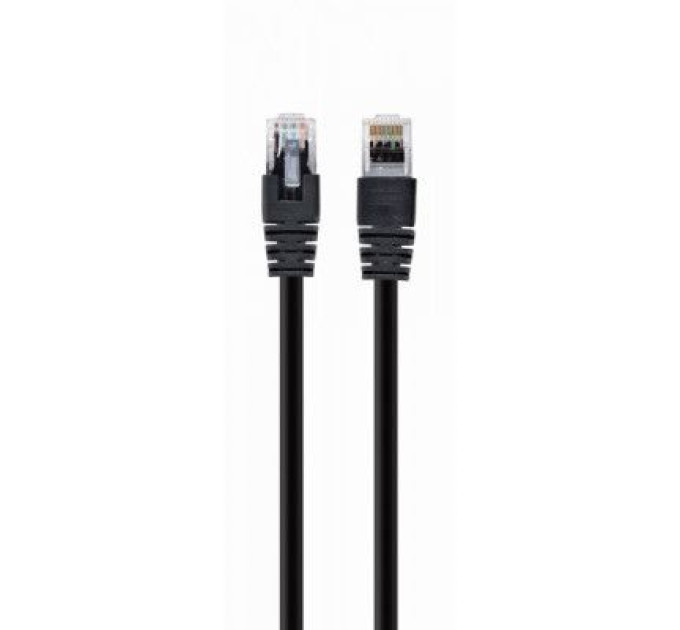 Cablexpert Патч-корд 10м UTP cat 5e CCA black Cablexpert (PP12-10M/BK)