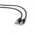 Патч-корд 10м UTP cat 5e CCA black Cablexpert (PP12-10M/BK)