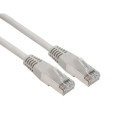 Kingda Патч-корд 1м S/FTP Cat 6A CU 27AWG LSZH grey Kingda (KD-PASFT9100GY-LSZH)