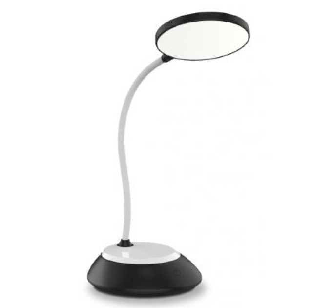 Настільна лампа TITANUM LED DC3 7W 3000-6500K USB чорна (TLTF-022B)