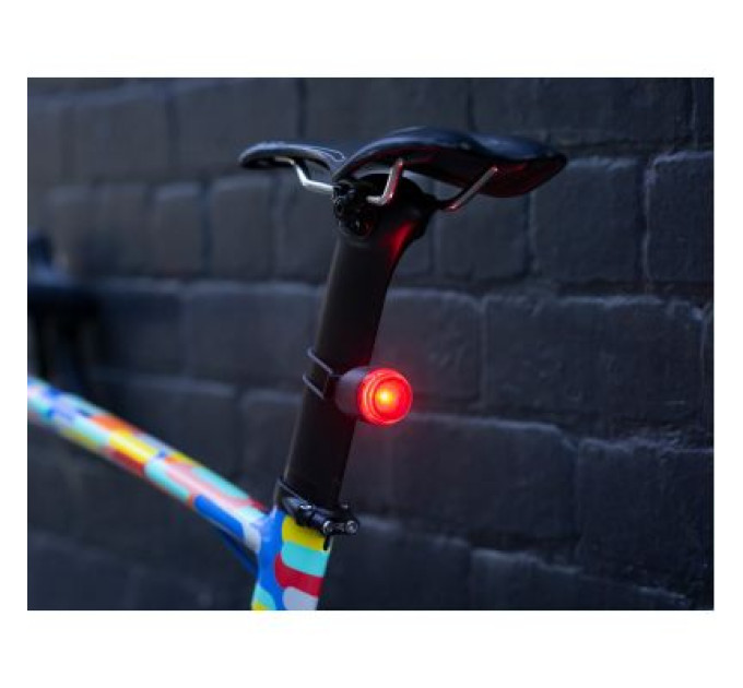 Задня велофара Knog Plug Rear 10 Lumens Black (12250)
