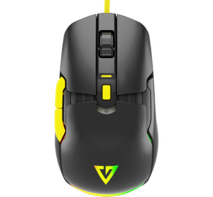 Modecom Мишка Modecom Jager Volcano RGB Hot-Swap Custom USB Black (M-MC-JAGER-100)