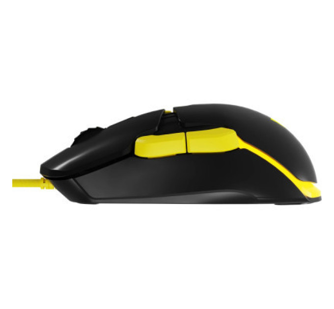 Modecom Мишка Modecom Jager Volcano RGB Hot-Swap Custom USB Black (M-MC-JAGER-100)