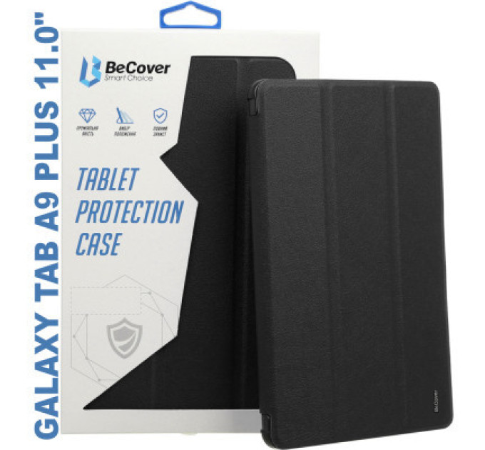BeCover Чохол до планшета BeCover Soft Edge stylus holder Samsung Tab A9 Plus SM-X210/SM-X215/SM-X216 11.0" Black (710366)