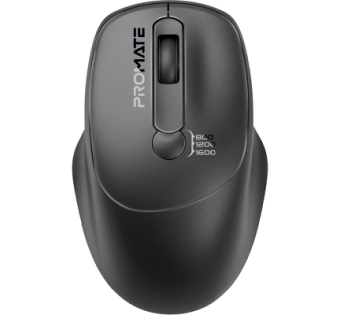 Мишка Promate UniGlide Wireless Black (uniglide.black)