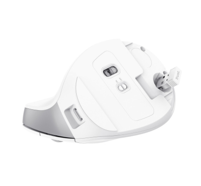 Мишка Trust Bayo II Ergonomic Wireless White (25398)