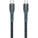 Proda Дата кабель USB-C to USB-C 1.3m Lotto PD-B89CC Black Proda (PD-B89 (C-C)-BK)