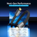 Vention Кабель мультимедійний HDMI to HDMI 2.0m V2.1 8K 60Hz flat Vention (ALKBH)