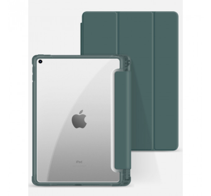 Чохол до планшета BeCover Soft Edge Pencil mount Apple iPad 10.2 2019/2020/2021 Dark G (706811)