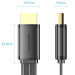Vention Кабель мультимедійний HDMI to HDMI 2.0m V2.1 8K 60Hz flat Vention (ALKBH)