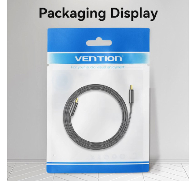 Vention Кабель мультимедійний HDMI to HDMI 2.0m V2.1 8K 60Hz flat Vention (ALKBH)