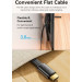 Vention Кабель мультимедійний HDMI to HDMI 2.0m V2.1 8K 60Hz flat Vention (ALKBH)