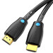 Vention Кабель мультимедійний HDMI to HDMI 8.0m V2.0 Engineering 4K 60Hz 18Gbps HD 7.1 PVC Black Vention (AAMBK)