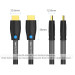 Vention Кабель мультимедійний HDMI to HDMI 8.0m V2.0 Engineering 4K 60Hz 18Gbps HD 7.1 PVC Black Vention (AAMBK)
