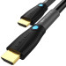Vention Кабель мультимедійний HDMI to HDMI 8.0m V2.0 Engineering 4K 60Hz 18Gbps HD 7.1 PVC Black Vention (AAMBK)