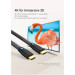 Vention Кабель мультимедійний HDMI to HDMI 8.0m V2.0 Engineering 4K 60Hz 18Gbps HD 7.1 PVC Black Vention (AAMBK)