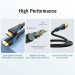 Vention Кабель мультимедійний HDMI to HDMI 15.0m V2.0 4K 30Hz PVC Vention (VAA-M02-B1500)