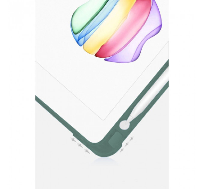 Чохол до планшета BeCover Soft Edge Pencil mount Apple iPad 10.2 2019/2020/2021 Dark G (706811)