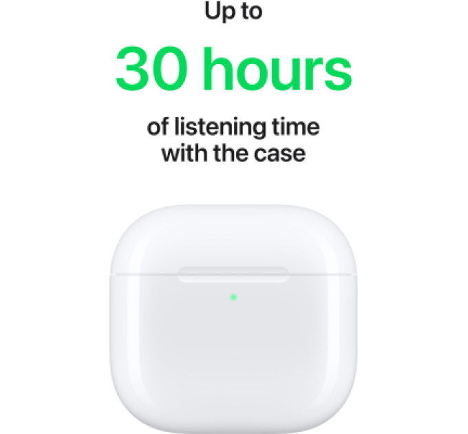 Apple Навушники Apple AirPods 4 (MXP63ZE/A)
