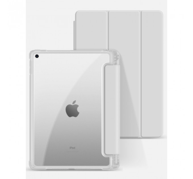 Чохол до планшета BeCover Soft Edge Pencil mount Apple iPad Air 4 10.9 2020/2021 Gray (706820)