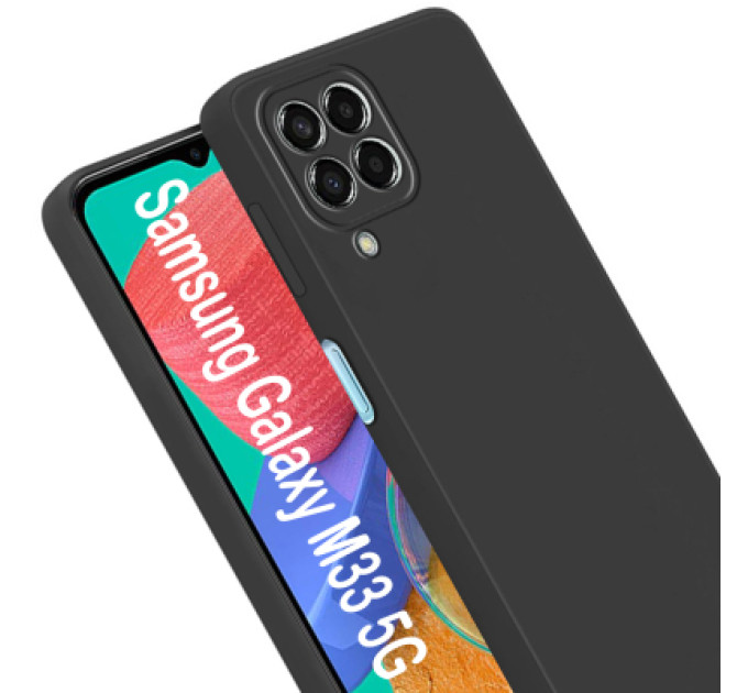 Чохол до мобільного телефона BeCover Samsung Galaxy M33 5G SM-M336 Black (707618)
