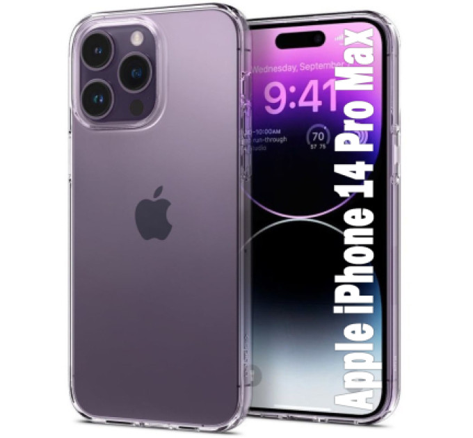 Чохол до мобільного телефона BeCover Apple iPhone 14 Pro Max Transparancy (708017)