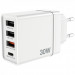 Verbatim Зарядний пристрій Verbatim USB 30W PD3.0 4-ports white (49701)