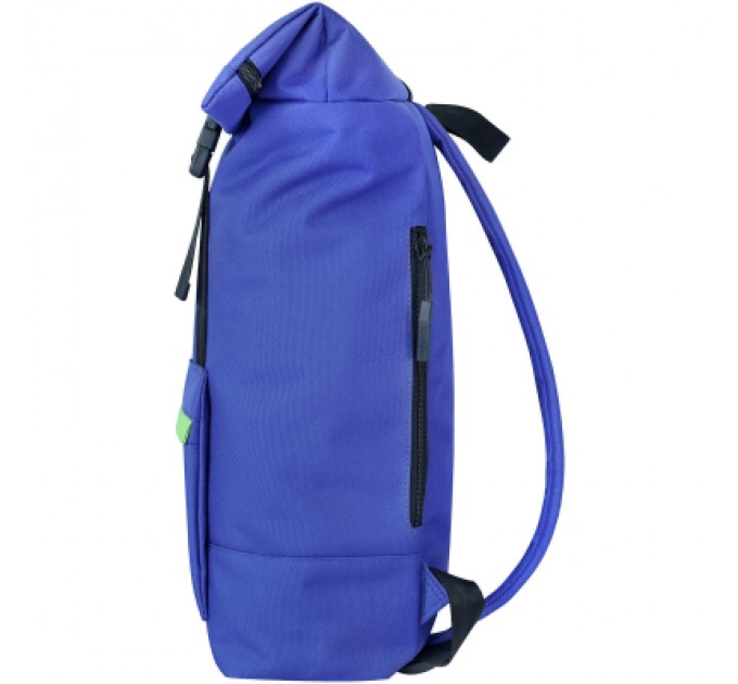 Bagland Рюкзак для ноутбука Bagland 15" Holder 25L, roll top, 0051666, blue (1065918895)