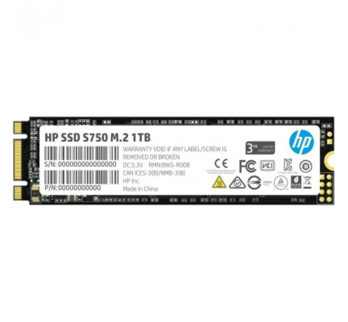 Накопичувач SSD M.2 2280 1TB S750 HP (16L57AA)