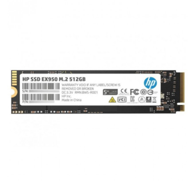 Накопичувач SSD M.2 2280 512GB EX950 HP (5MS22AA)