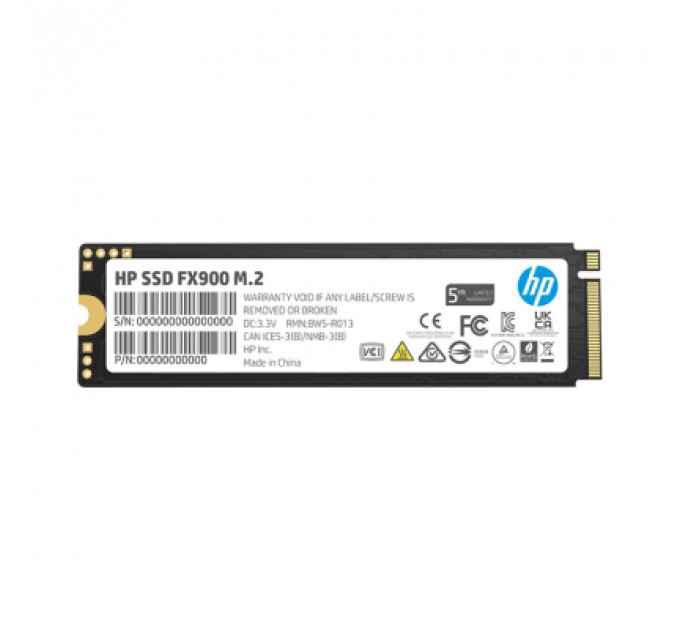Накопичувач SSD M.2 2280 512GB FX900 Pro HP (4A3T9AA)