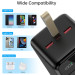 Choetech Батарея універсальна Choetech 50000mAh, PD QC/3.0/22.5W, USB-C In/out, 2*USB-A (B732-ACBK)