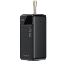 Батарея універсальна Choetech 50000mAh, PD QC/3.0/22.5W, USB-C In/out, 2*USB-A (B732-ACBK)