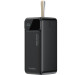Choetech Батарея універсальна Choetech 50000mAh, PD QC/3.0/22.5W, USB-C In/out, 2*USB-A (B732-ACBK)