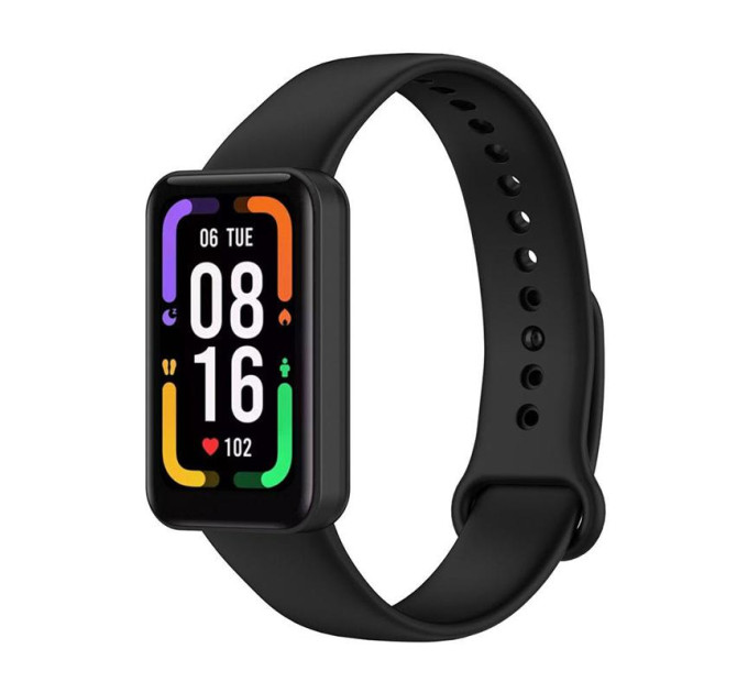 BeCover Силіконовий ремінець BeCover для Xiaomi Redmi Smart Band Pro Black (707168)