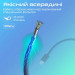 Дата кабель USB-C to USB-C ecoline-cc200.navy Promate (ecoline-cc200.navy)