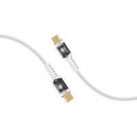 Дата кабель USB-C to USB-C lucidline-cc120.white Promate (lucidline-cc120.white)