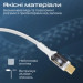 Дата кабель USB-C to USB-C lucidline-cc200.white Promate (lucidline-cc200.white)