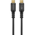 Дата кабель USB-C to USB-C powerbolt240-1m.black Promate (powerbolt240-1m.black)