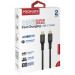 Дата кабель USB-C to USB-C powerbolt240-1m.black Promate (powerbolt240-1m.black)