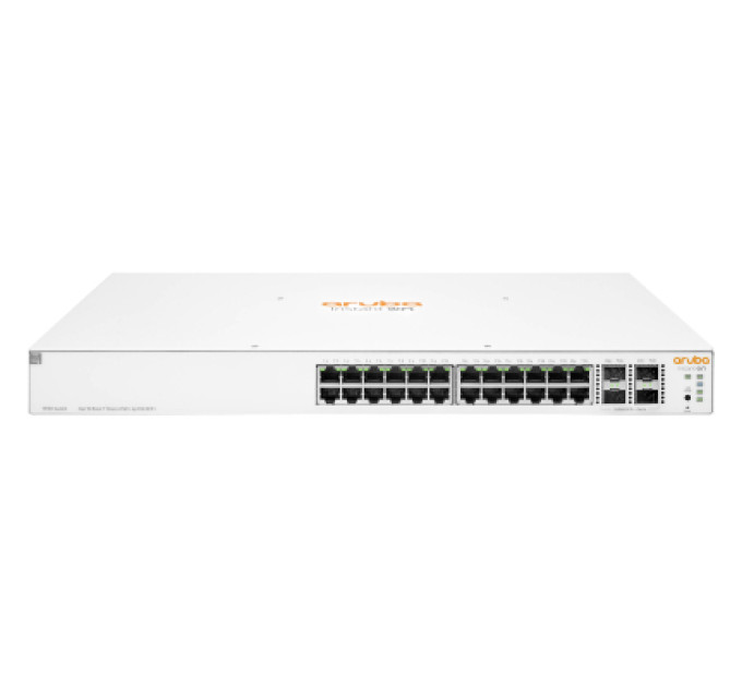 Комутатор мережевий HP 24GPoE(370W)-4SFP/SFP+ (JL684B) (JL684B)