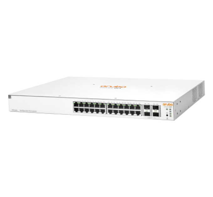 Комутатор мережевий HP 24GPoE(370W)-4SFP/SFP+ (JL684B) (JL684B)