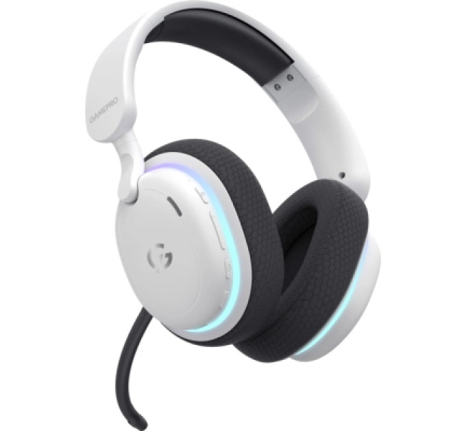 Навушники GamePro Asgard Bragi 7.1 RGB Tri-Mod White (HSW250W)