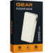GEAR Батарея універсальна GEAR 20000mAh, PD/22.5W, black (WP952P)