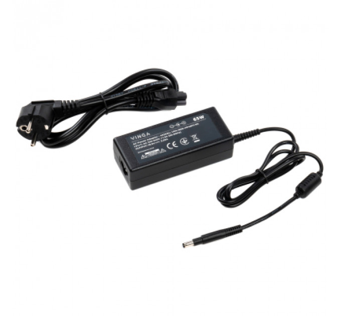 Блок живлення до ноутбуку Vinga HP 65W 19.5V 3.3А 4.8*1.7 long (VPA-1953-HP4817-101)