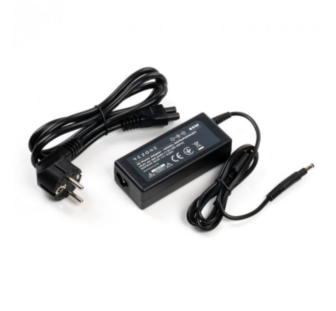 Блок живлення до ноутбуку Rezone HP 65W 19.5V 3.33А 4.8*1.7 long (RZPSHP65194817)