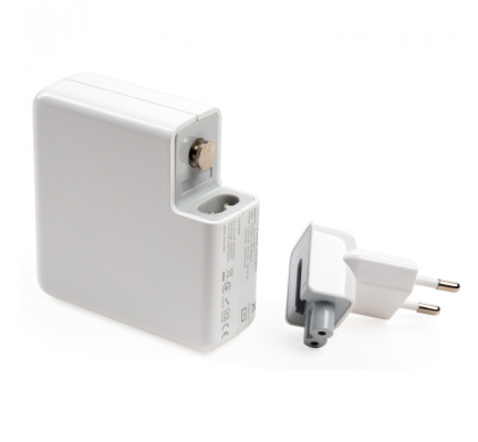 Блок живлення до ноутбуку Vinga Apple 96W 5.2V3A/9V3A/12V3A/15V3A/20.5V4.7A USB-C (VPA-96-APP-C)