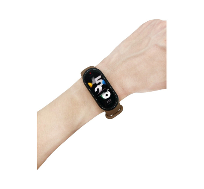 BeCover Силіконовий ремінець BeCover для Xiaomi Mi Smart Band 9 Brown (711939)