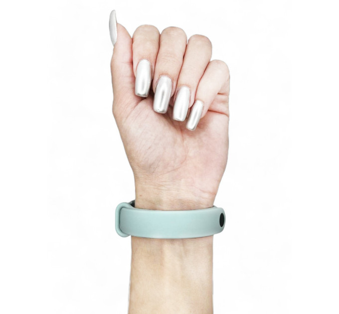 Силіконовий ремінець BeCover для Xiaomi Mi Smart Band 9 Light Blue (711958)