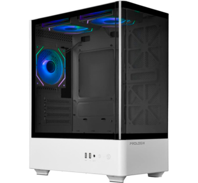 Корпус Prologix Lumi GM-01AW Glass White